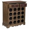 Mueble Botellero De Madera Marrón 63x31x69,5