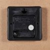 Reloj De Pared De Madera Negro D34x2