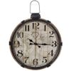 Reloj De Pared De Madera Negro 64x69x5