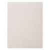 Placa De De Pared De Metal Blanca 25x33x0,06