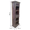 Estantería Librería De Madera Marrón 56x34x180hcm