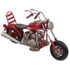 Moto De Metal Roja 19.5x7x10.5