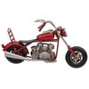 Moto De Metal Roja 19.5x7x10.5