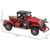 Coche De Metal Rojo 16x7x7