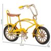 Bici De Metal Amarilla 16x5x11.5