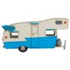 Caravana De Metal Azul 28x12.5x15