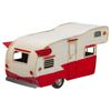 Caravana De Metal Roja 28x12.5x15