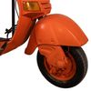 Barra Botellero Moto Vespa De Metal Y Madera Naranja 185x66x115