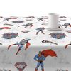 Mantel Resinado Antimanchas Superman 05 / 140x140 Cm