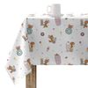 Mantel Resinado Antimanchas Yummy Tom Jerry 4 White / 300x140 Cm