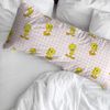 Funda De Almohada 100% Algodón Tweety Vichy Pink / 48x125 Cm