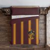 Funda Nórdica Con Botones 100% Algodón Gryffindor Rayas / 140x200 Cm