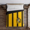 Funda Nórdica Con Botones 100% Algodón Hufflepuff Rayas / 220x220 Cm