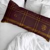 Funda De Almohada 100% Algodón Gryffindor Cuadro / 50x80 Cm