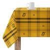 Mantel Resinado Antimanchas Hufflepuff Cuadro / 140x140 Cm