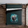 Funda Nórdica Harry Potter Microsatén Lumos / 220x220 Cm