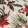 Mantel Resinado Antimanchas Belum Christmas Flowers 250 X 140 Cm