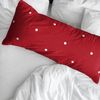 Funda De Almohada Laponia 47 Rojo 100% Algodón / 105 (45x125 Cm)