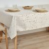 Mantel Antimanchas Jacquard Acacia 2342 Lino / 200x160 Cm