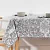 Mantel Antimanchas Jacquard Alamo 4033 Gris Perla / 250x160 Cm