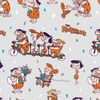 Funda Nórdica Con Botones 100% Algodón The Flintstones / 180x220 Cm