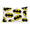 Funda De Cojín 100% Algodón 30x50 Cm Batman White C / 30x50 Cm