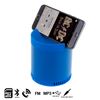 Altavoz Dam  Hfq3 Bluetooth Con Stand Para Móvil O Tablet. 9x9x10 Cm. Color: Azul