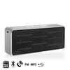 Altavoz Bluetooth Dam Con Radio Fm Wsa-8606 16x3x6 Cm. Color: Plata