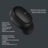 Auriculares Bluetooth Dam Tws A6s 6x3x2 Cm. Color: Negro