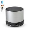 Altavoz Compacto Dam Martins Bluetooth 3.0 De 3w, Con Manos Libres Y Radio Fm. 5,9x5,9x5 Cm. Color: Plata