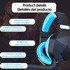 Headset G600 Hellcrack, Auriculares Gaming Con Microfono Incorporado Y Control De Volumen