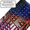 Teclado Gaming M200 Con 3 Colores De Iluminación Led A Elegir