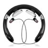 Masajeador De Cuello Inteligente Dam Con Auriculares Bluetooth 5.0. 15,5x5x13,5 Cm. Color: Negro