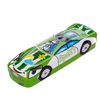 Estuche Portatodo Infantil Metálico Diseño Coche De Carreras 3d.