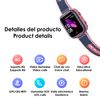 Smartwatch Dam 4g Gps Y Wifi Lt21 Para Niños. Videollamadas, Localizador Y Comunicación De 3 Vías. 4,2x1,5x5,5 Cm. Color: Rosa