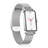 Smartwatch Dam Deportivo Especial Femenino Zx19. 12 Modos Deportivos, Monitor Cardiaco, O2 En Sangre Y De Tensión. 2,8x0,9x4,8 Cm. Color: Plata