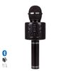 Micrófono Karaoke Multifunción Damcon  Altavoz Incorporado 7,5x7,5x22,3 Cm. Color: Negro