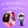 Smartwatch Infantil Dam  S6 Game. Doble Cámara, Llamadas, Función Sos, Slot Para Sim. 4,5x1,5x5 Cm. Color: Rosa