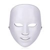 Máscara Led Fotónica De Siete Colores Dam. Cuidado Facial, Anti Edad, Rejuvenecimiento De La Piel. 19x13x23 Cm. Color: Blanco