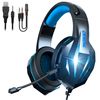 Headset J20 Ultra-flexible 7 Luces Full Rgb, Auriculares Gaming Con Micro, Minijack