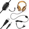 Headset J1 Ultra-flexible Con 15 Full Led Rb, Auriculares Gaming Con Micro, Minijack