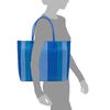 Bolso Shopper Iria Quintana Zimella. 34x10x44 Cm. Color: Azul