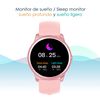 Smartwatch Deportivo Damr7.  Batería De Larga Duración, 10 Modos Deportivos, Monitor Cardiaco Dinámico. 4,5x1,25x4,95 Cm. Color: Negro