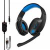 Headset In-968, Auriculares Gaming Con Micro, Conexión Minijack Y Luces Led