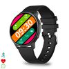 Dam Smartwatch Mx1. Con Notificaciones, Monitor Cardiaco, De Tensión Y O2 En Sangre, Modos Deportivos. Sumergible. 4,3x1x4,3 Cm. Color: Negro