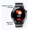 Smartwatch Dam V93 Con Notificaciones En Pantalla. Monitor Cardiaco Automático, De Tensión Y Oxígeno En Sangre. 25,8x4,7x1,3 Cm. Color: Negro