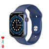 Smartwatch Dam  W27 Con Monitor Cardíaco, Tensión Y De O2 En Sangre. Modos Deportivos Indoor Y Exteriores. Corona Multifunción Inteligente. 3,9x1,1x4,4 Cm. Color: Azul Oscuro