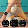 Smartwatch Dam A03 Con Monitor Cardiaco, O2 En Sangre, Juegos Y Modo Multideportivo. Correa De Metal. 4,3x0,9x4,3 Cm. Color: Negro