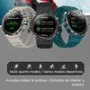 Smartwatch Dam  Hm03 De Grado Militar, Con Gps De Triple Posicionamiento. Monitor Cardiaco Y De O2. Notificaciones De Apps. 4,6x1,3x4,6 Cm. Color: Negro
