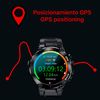 Smartwatch Dam  K37 Con Batería De 480mah De Larga Duración. Monitor Cardiaco Y De O2. Notificaciones De Apps. 4,6x1,3x4,6 Cm. Color: Gris Claro